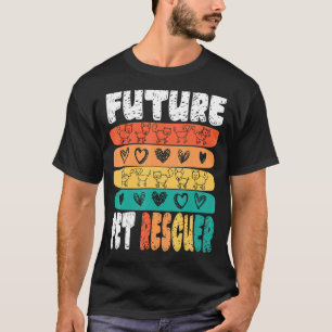 Camiseta Futuras Crianças De Animais De Salvação Pet Dog