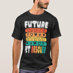 Camiseta Futuras Crianças De Animais De Salvação Pet Dog