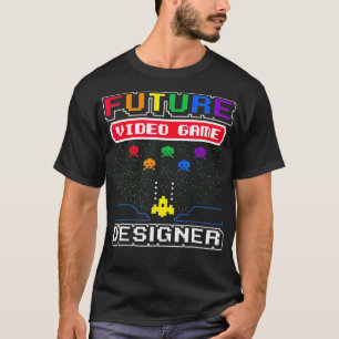 Camiseta Futuras Crianças de Jogos de Vídeo