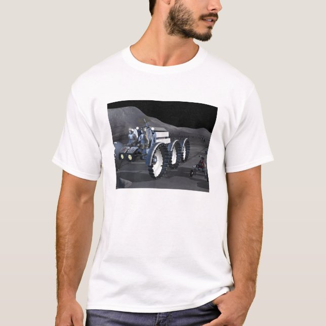 Camiseta Futuras missões de exploração do espaço 8 (Frente)