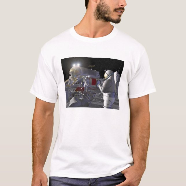 Camiseta Futuras missões de exploração espacial 11 (Frente)