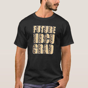 Camiseta Futuras mulheres-padrão-leopardo Formando pelo Hbc