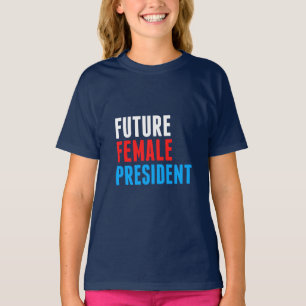 Camiseta Futuras mulheres presidenciais