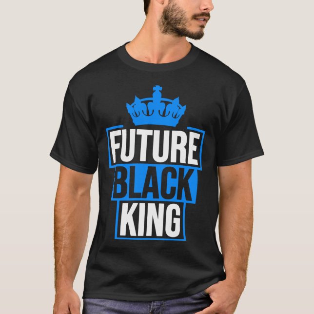 Camiseta Future Black King African American Black Empowerme (Frente)