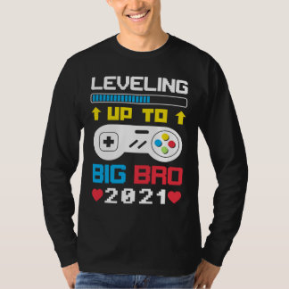 Camiseta Future Brother 2021  Leveling Up To Big Bro 2021