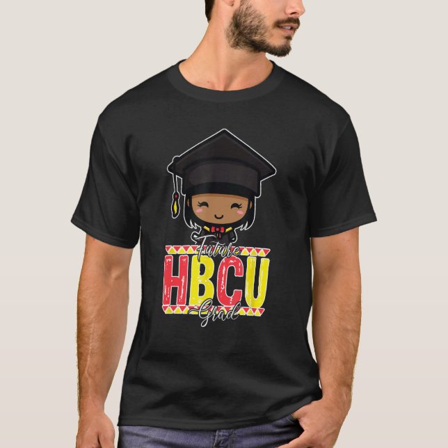 Camiseta Future College Student Future HBCU Grad Girl Gradu (Frente)