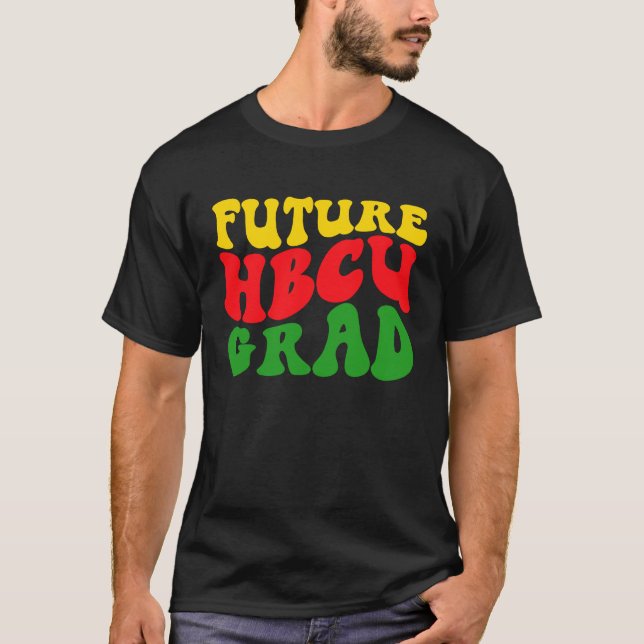 Camiseta Future HBCU Grad Graduation Black Historically Col (Frente)