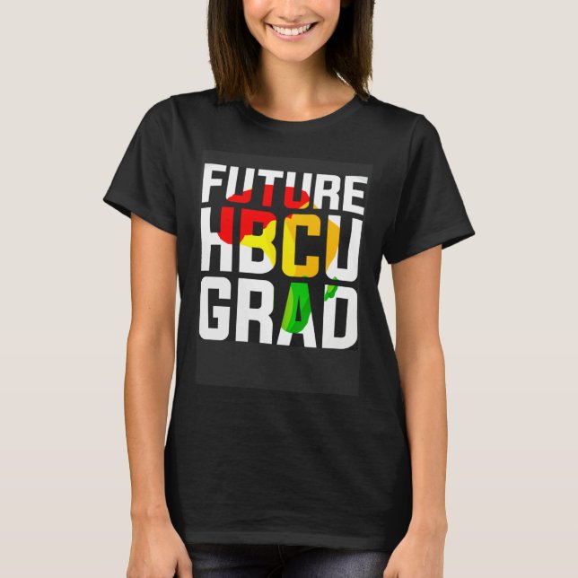 Camiseta Future Hbcu Graduate Afro Black Girls College Grad (Frente)