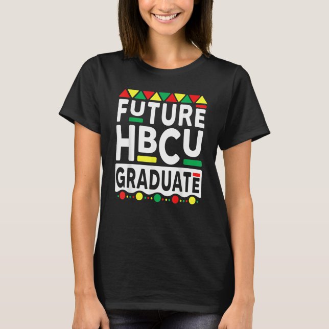 Camiseta Future HBCU Graduate Historical Black College Alum (Frente)