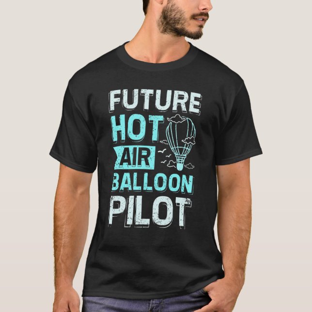 Camiseta Future Hot Air Balloon (Frente)
