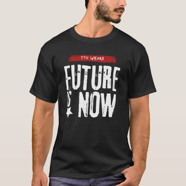 Camiseta Future is now - FUIN01 (Frente)