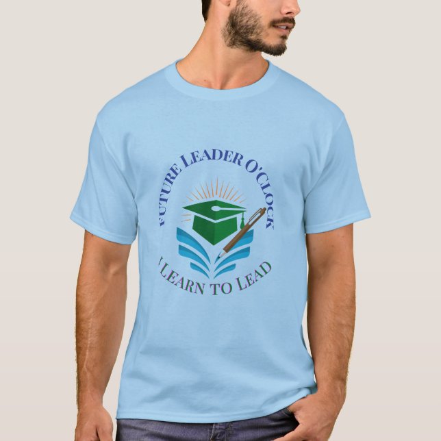 Camiseta Future Leader O'Clock – Aprenda a Liderar | Motiva (Frente)