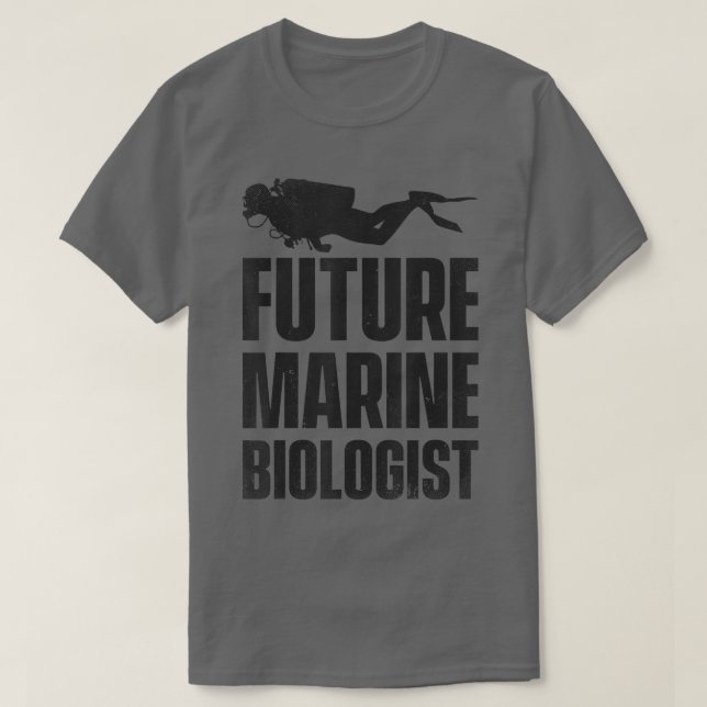 Camiseta Future Marine Biologist Biology Ocean Science Stud (Frente do Design)