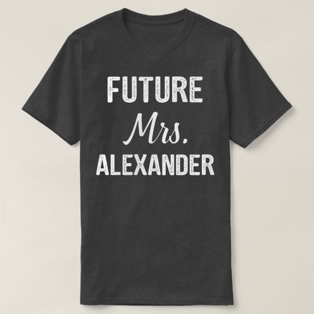 Camiseta Future Mrs (Frente do Design)