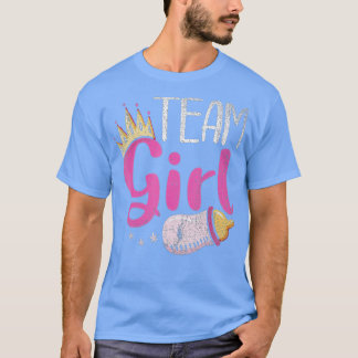 Camiseta Future Parents Team Girl Baby Announcement Gender 