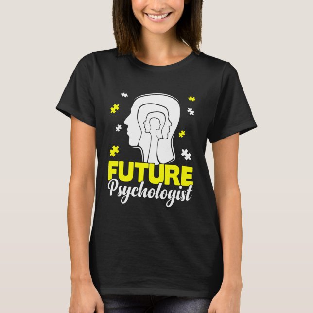 Camiseta Future Psychologist School Psychology Student Grap (Frente)