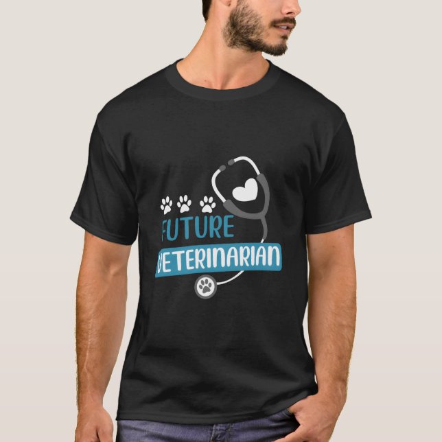 Camiseta Future Veterinarian Vet Kit Vet (Frente)