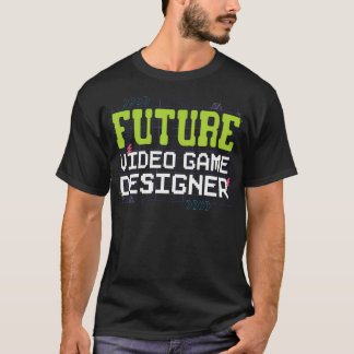 Camiseta Future Video Game Designer For Kids Game Developer