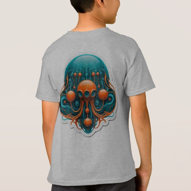 Camiseta Futurística Meduza (Verso)