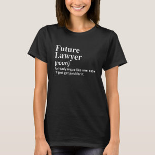 Camiseta Futuro Advogado Estudante de Direito