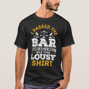 Camiseta Futuro Advogado Eu Passei Na OAB E Tudo Que Eu Gan
