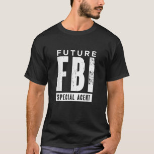 Camiseta Futuro Agente Especial Federal do FBI do Investi