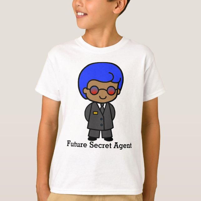 Camiseta Futuro Agente Secreto (Frente)