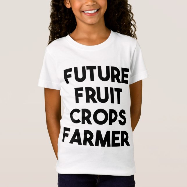 Camiseta Futuro Agricultor de Frutas (Frente)