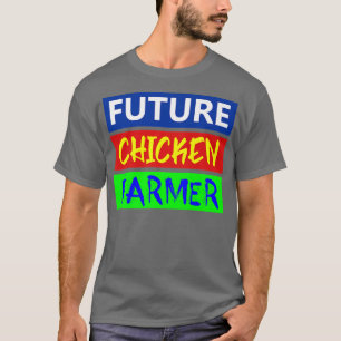 Camiseta Futuro Agricultor De Galinhas, Galinha, Agricultor