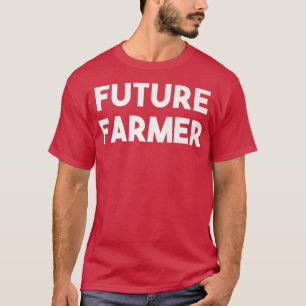 Camiseta Futuro Agricultor Engraçado