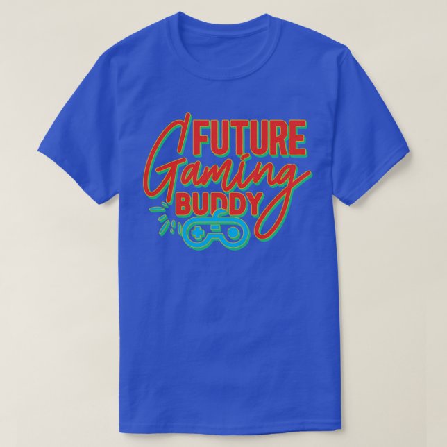 Camiseta Futuro Amigo de Jogos (Frente do Design)