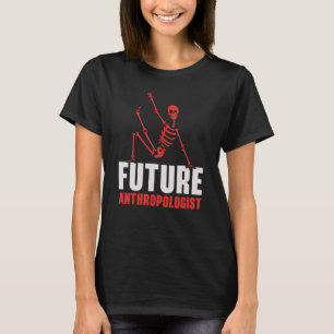 Camiseta Futuro Antropólogo Ciência Antropologia Fósseis