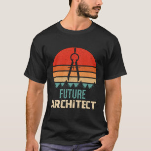 Camiseta Futuro Arquiteto Engraçado Homens Mulheres