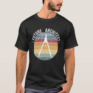Camiseta Futuro Arquiteto Estudante de Arquitetura Arquitet