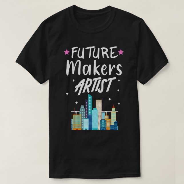 Camiseta Futuro Artista (Frente do Design)