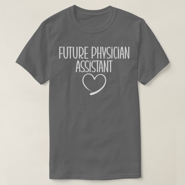 Camiseta Futuro Assistente Médico Ideia do Presente para o  (Frente do Design)