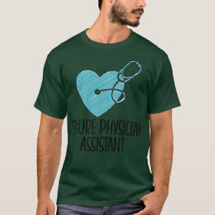 Camiseta Futuro Assistente Médico Ideia do Presente para o