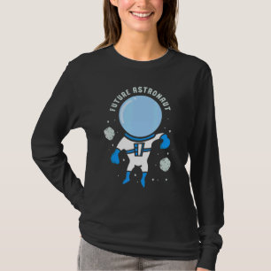 Camiseta Futuro Astronauta Astronomia Espacial dos Foguetes