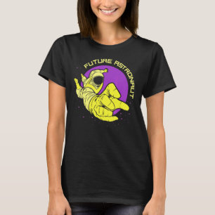 Camiseta Futuro Astronauta Astronomia Planetas Espaciais de