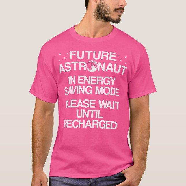 Camiseta Futuro Astronauta Astrônomo Astronomia (Frente)