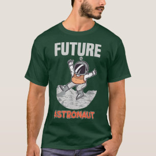 Camiseta Futuro Astronauta Astronomy Rocket Space T-Shirt