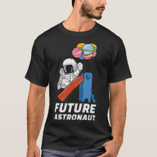 Camiseta Futuro astronauta com planetas