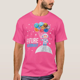 Camiseta Futuro Astronauta Espacial Anão do Sistema Solar