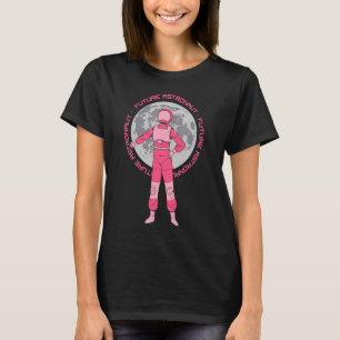 Camiseta Futuro Astronauta Foguete Planetas Espaciais 1