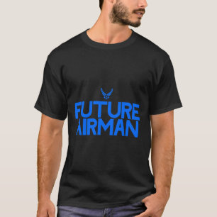 Camiseta Futuro Avião Para Homens Mulheres Estudantes