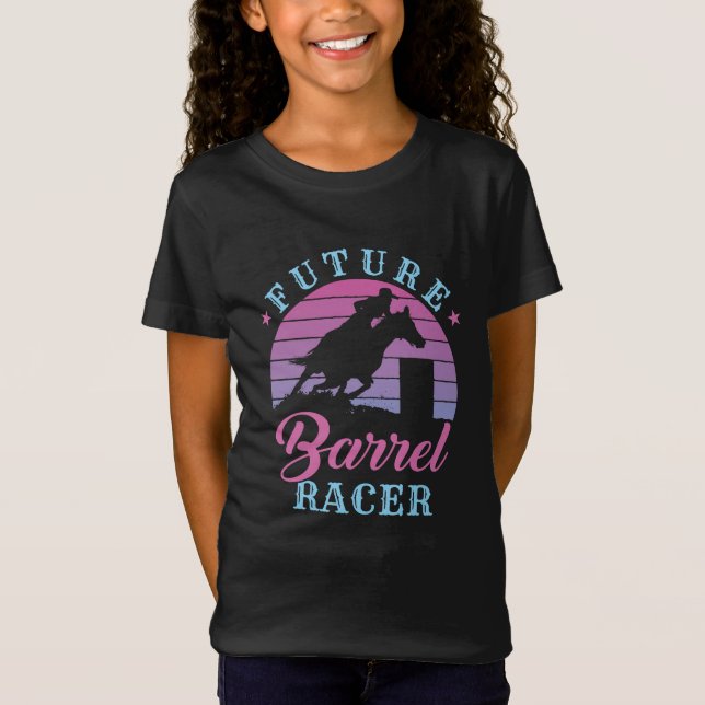 Camiseta Futuro Barrel Racer (Frente)