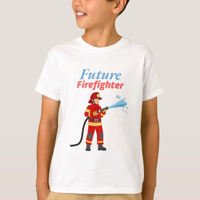 Camiseta Futuro Bombeiro (Frente)
