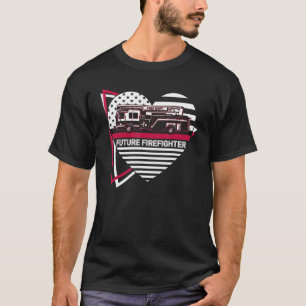 Camiseta Futuro Bombeiro Futuro Bombeiro Retr