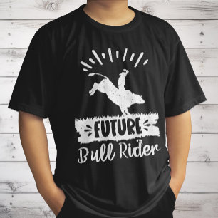 Camiseta Futuro Bull Rider Touro Rodeado Oferece Ideias