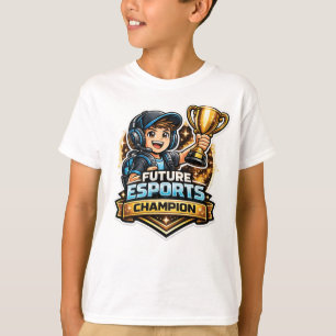 Camiseta Futuro Campeão de Esports Volta às Aulas